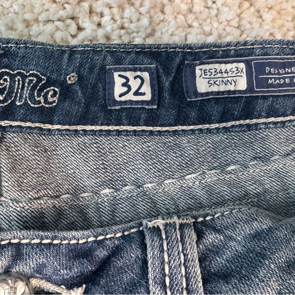 Miss Me Dark Blue Boot Cut Jeans - Picture 5 of 5